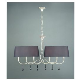  Mantra Paola 3531 Multi-branch Pendant Silver Metal