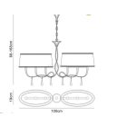 MANTRA PAOLA Decorative indoor pendant lamp 