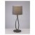  Mantra Lua 3688 Table Lamp Dark Gray Metal