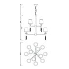 MANTRA TIFFANY Decorative indoor pendant lamp
