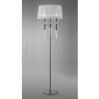  Mantra Tiffany 3869 Floor Lamp Chrome Metal