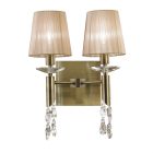  Mantra Tiffany 3883 Wall Arm Antique Copper Metal