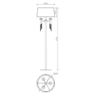 MANTRA-3889 Decorative indoor floor lamp