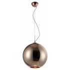  Mantra CRYSTAL BRONZE 4614 One-pronged pendant red copper glass