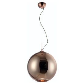    Mantra CRYSTAL BRONZE 4614 One-pronged pendant red copper glass