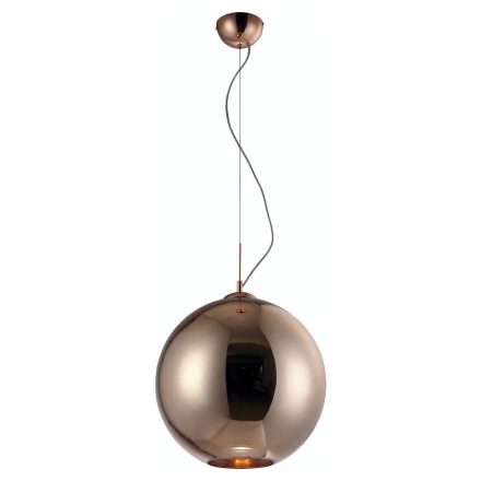  Mantra CRYSTAL BRONZE 4614 One-pronged pendant red copper glass