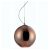 Mantra CRYSTAL BRONZE 4615 modern pendant red copper glass