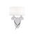  Mantra Loewe Cromo 4634 Wall Arm Chrome White Metal Textile