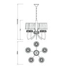 MANTRA LOEWE decorative indoor pendant lamp 