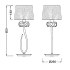 MANTRA LOEWE decorative indoor table lamp 