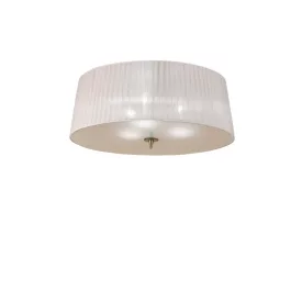    Mantra LOEWE CUERO 4740 ceiling lamp antique copper white metal textile