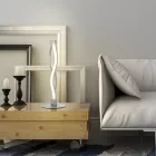  Mantra Sahara 4862 LED Table Lamp Chrome Metal