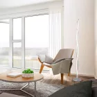  Mantra Sahara Xl 4866 Floor Lamp Chrome Silver