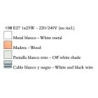 MANTRA NORDICA Decorative indoor floor lamp 