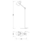 MANTRA NORDICA Decorative indoor floor lamp 