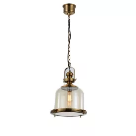    Mantra Vintage 4970 Single Prong Pendant Antique Copper Metal