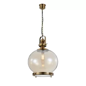    Mantra Vintage 4975 Single Prong Pendant Antique Copper Metal
