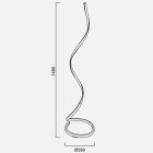 MANTRA NUR Decorative indoor floor lamp LED, dimmable