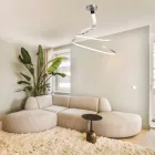  Mantra Nur Xl 5003 Ceiling Lamp Chrome Silver