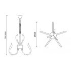 MANTRA VERSAILLES Decorative indoor pendant lamp LED 