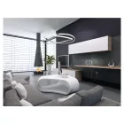  Mantra Infinity Plata 5726 Modern Pendant Chrome