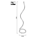 MANTRA NUR Decorative indoor floor lamp LED, dimmable