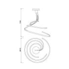 Mantra Nur Forja 5807 Ceiling Lamp Brown