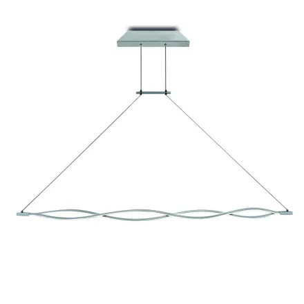  Mantra Sahara Plata 5815 LED Pendant Silver