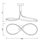  Mantra Nur Plata 5820 Ceiling Lamp Silver