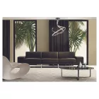  Mantra Nur Plata 5821 Ceiling Lamp Silver