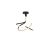  Mantra Nur Forja 5832 Ceiling Lamp Brown Metal