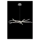 Mantra Aire Led 5910 Modern Pendant Silver Metal