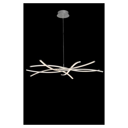  Mantra Aire Led 5910 Modern Pendant Silver Metal