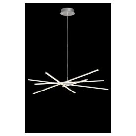 Mantra Aire Led 5911 Modern Pendant Silver Metal