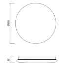 MANTRA ZERO II decorative indoor ceiling lamp 