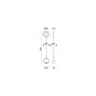 MANTRA BOAVISTA TEK Wall lamp LED reading lamp