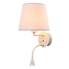 MANTRA CAICOS TEK wall lamp + reading lamp + USB charger