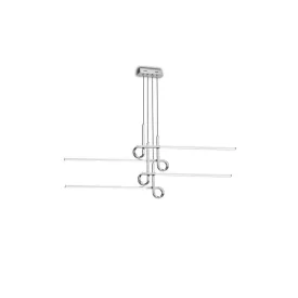  Mantra CINTO CHROME 6121 pendant chrome white acrylic