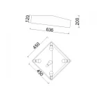  MANTRA-6162 TEK Square ceiling 45*45