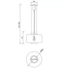 MANTRA JARRAS Decorative indoor pendant lamp  - Large