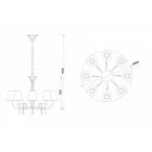 MANTRA PAOLA Decorative indoor pendant lamp 
