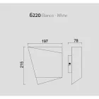 MANTRA ASIMETRIC TEK wall lamp 