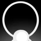  Mantra mural 6230 Wall Lamp Matt White Led