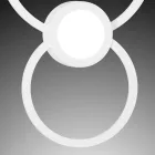  Mantra mural 6230 Wall Lamp Matt White Led