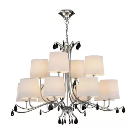    Mantra ANDREA CHROME 6310 attachment chrome white metal fabric