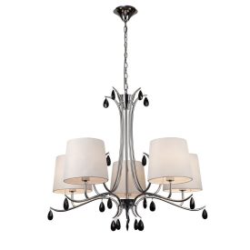    Mantra ANDREA CHROME 6314 attachment chrome white metal fabric