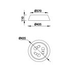 MANTRA SABINA Decorative indoor ceiling lamp 