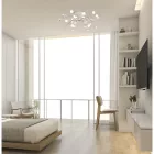  Mantra Adn White 6415 Ceiling Lamp White White Aluminum Acrylic