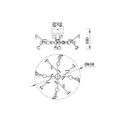 MANTRA ADN decorative indoor small ceiling lamp LED 