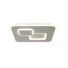 MANTRA QUAD Decorative indoor ceiling lamp LED with square remote control